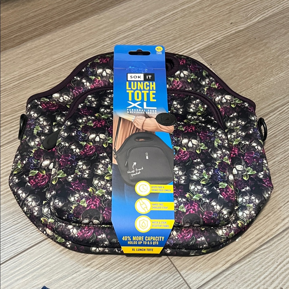 SOK IT Floral Lunch Tote XL